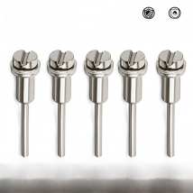 XCAN Saw Blade Mandrel 5pcs 3.175mm(1/8'') Cutting Disc Extension Rod Connective Rod For Dremel Rotary Power Tool Accessories