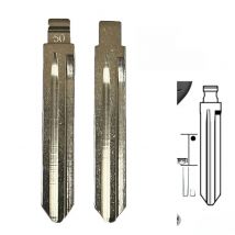 10pcs HYN14 HY16 Flip Blank Key Blade 50# HYN14FH for Hyundai ACCENT ELANTRA Kia Key Blade for KD Keydiy Xhorse VVDI Remotes