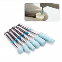 AZDENT Dental Ceramic Diamond  Polishing Head Polisher Stone Grinder Zirconia  Porcelain Coarse Grit Shank Diameter RA 2.35mm