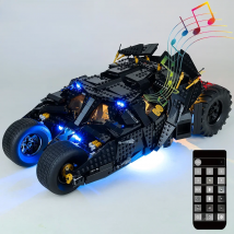 EASYLITE LED Light Kit For Batmobile Toys Compatible With 76240 No Model
