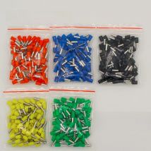 E2508 Tube insulating terminals 2.5MM2 100PCS/Pack Insulated Cable Wire Connector Insulating Crimp Terminal Connector E-