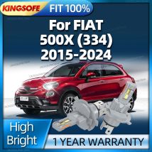 Leistungsstarke LED Front H4 Scheinwerfer Auto Birne 6000K 180W Scheinwerfer Für FIAT 500X 334 2015-2024 2016 2017 2018 2019 2020 2021 2022 2023