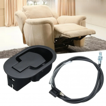 Metal Recliner Handle with Cable Universal Recliner Replacement Parts  Sofa Chair Couch Release Lever Pull Handle Tools