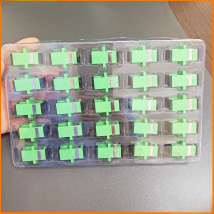 50/100/200/1000PCS SC APC Simplex single-mode Fiber optic Adapter SC Optical fiber coupler SC APC Fiber flange SC connector