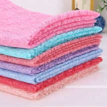 Lace Fabric No Stretch Rose Flower Plum Bossom Peony for Sewing Short Skirt Clothing Curtain Mesh per Meters