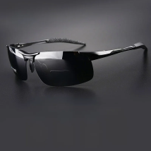 Cook Shark's new aluminum magnesium sunglasses men's sunglasses HD polarized driving drivers color glasses tide