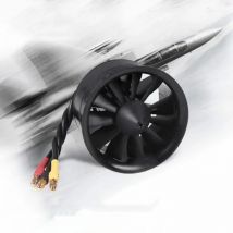 FMS 50mm 11-Blades Ducted Fan EDF 2627 5400KV 3S 4500KV 4S Brushless Motor for RC Airplane Ducted Fan Plane DIY Parts