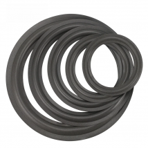 GHXAMP 2PCS Speaker Foam Repair Folding Edge Ring Subwoofer Speaker Repair Accessories DIY 5 INCH 6.5INCH 8 INCH 10 12 INCH