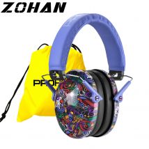 ZOHAN Cuffie antirumore per bambini Cuffie antirumore eleganti Cuffie morbide Protezione uditiva Cuffie antirumore Autismo Sonno Anti-rumore