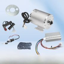 Electric Brushless Motor 48V 60V 72V 3000W 2000W 1000W High Speed Motor for Scooter Go-Karts Motor Kit Ebike Conversion Kit
