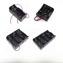 1Pcs 1x 2x 3x 4x NO.2 Type C Battery Holder Storage Box With Lead 1 2 3 4 Slot Type C Battery Container Power Box For DIY 3/4/6V