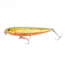 AOCLU Topwater Wobbler 60mm 105mm Pencil Walk The Dog Hard Bait Popper Stick Fishing Lure Bass Fresh Salt Water 10# VMC Hooks