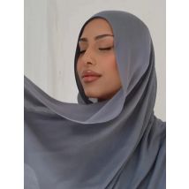 2 Pcs Set Bamboo Woman Hijab with Jersey Cap Plain Cotton Modal Rayon Hijabs Muslim Women Scarf Soft Shawl Rayon Cotton Turban