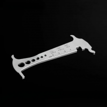 Risk RL305 3 in 1 Bike Bicycle Chain Checker Wear Indicator Chain Hook Bolt Measurement For 8 9 10 11 Speeds Stainless Steel