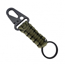 Paracord Cord Rope, Emergency Knot, Outdoor Keychain, Bottle Opener, Camping Carabiner, EDC Tool, SurvivalKit Key Chain Ring