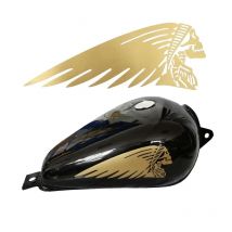 Motorcycle Gas Fuel Oil Tank Skull Decal Sticker For Indian Challenger  Chief Dakota Roadmaster Roadster Springfield FTR