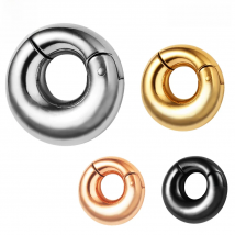 Casvort 2PCS 8mm 0g 6mm 2g Stainless Steel Round Magnetic Ear Weights Plugs Ear Gauges Tunnels Piercing body Jewelry Expander