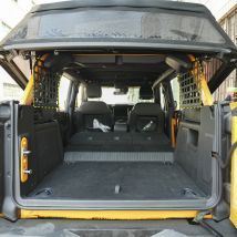 Für Ford Bronco 4-Türer SUV 2021 2022 2023 Seitenfenster-Aufbewahrung Molle-Panel Hinterer Kofferraum Innenraum-Gepäckträger Organizer