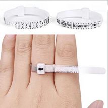 UK USA British American European Standard Measurement Belt Bracelet Rings Sizer Finger Size Screening Jewellery Tool Custom Logo