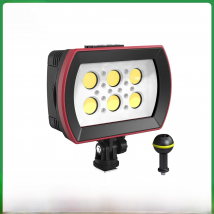 Seafrogs Aluminum LED Diving Light 7000-7500K Underwater Photography Lamp For Underwater Photography And  Outdoor Activities