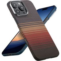 Real Pure Carbon Fiber Air Case Aramid fiber cover for iPhone 15 16 Plus 17 Pro Max Ultra Thin Case MagSafe Compatible