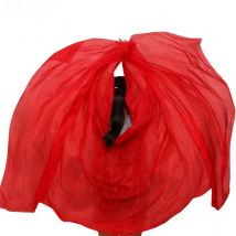Belly Dance Silk Veil Customized Gradient Shawl Performance Scarf Hand Made Natural 100% Real Silk Hand Thrown Adult Women