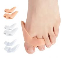 1Pair Gel Silicone Foot Care Tools Hammer Toes Separator Thumb Interdigital Bunion Corrector Hallux Valgus Protector Orthopedic