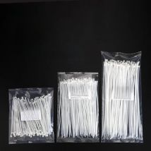 300Pcs/500Pcs 3x60 3x80 3x100 3x120 3x150 Width 1.9mm Combination Self-Locking Plastic Nylon Wire Cable Zip Ties Industrial