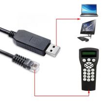 Prolific USB RS232 Serial to RJ12 6P6C PC Link cable for Connecting Skywatcher Synscan Hand Control to PC and Firmware Updating