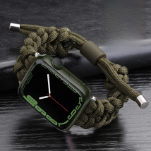 Braided for Apple Watch Band 44mm Iwatch 7 45mm 49mm Sport Strap for Apple Watch 6 5 SE 40mm 42mm 41mm Woven Wristband Bracelet