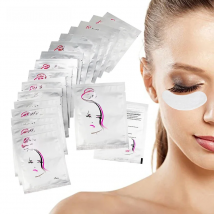 Laukiss 50/100/200Pairs Eyelash Pad Gel Patch Grafting Eyelashes Lint free Under Eye Patches For Eyelash Extension  Makeup Tools