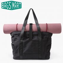 BAGSMART Damen-Einkaufstasche, Universitäts-Laptop, Reisetasche, Windel, Fitnessstudio, Yoga-Tasche mit Yoga-Matte, Schnalle für Sport, College, Arbeit
