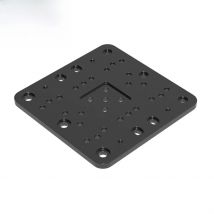 Openbuilds XLarge C-Beam Gantry Plate Aluminum Plate T6x125x125 Mm  3D Printer Accesoires Parts