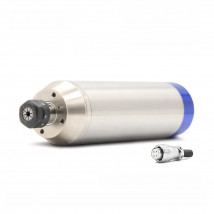 G-PENNY 2.2KW ER20 Metal Water cooled spindle motor 4pcs ceramic ball bearings 2/4 pole working for Metal, Iron, Stainless Steel