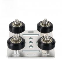 KINGROON 1Set 2020/2040 V-slot Aluminum Profiles Wheels 3D Printer Parts For Openbuilds V Gantry Plat Special Slide Plate Pulley