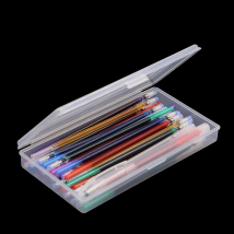 40pcs Water Soluble Pen Fabric Markers Refills Cross Water Erasable Pens for DIY Patchwork Needlework Sewing Tools With Box