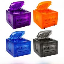 Transparent Black Blue Orange Purple Housing Replacement Shell Case For Nintend Gamecube NGC DOL-001 and DOL-101 Game Accssories