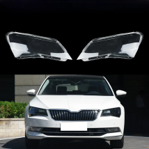 Car Front Headlight Lens Cover Headlamp Lampshade Lampcover Head Lamp Light Covers Shell Glass For Skoda Superb 2016 2017 2018