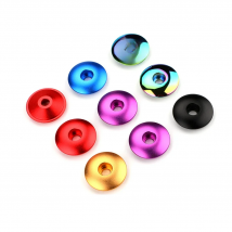 1pcs Stem Top Cap Bike Parts Mountain Bike Stem Headset Cover Aluminum Alloy Ultra-ligh Bowl Cover Road Bike Fixed Gear