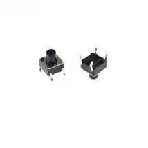 50/100PCS 6X6x7mm 4PIN dip TACT push button switch Micro key power tactile switches 6x6x7 6*6*7MM Light touch