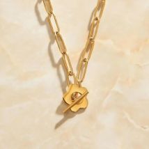 SOMMAR Fashion New Brand Design Luxurio Gold color Lady necklaces & pendants Flowers tattoo choker Costume Jewellery