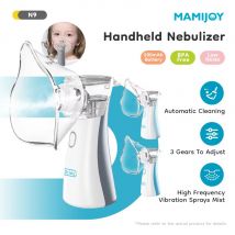MAMIJOY Handheld Portable Nebulizer Asthma Inhaler Atomizer Silent Mini Medical Nebulizer Humidifier Adult Kids Health Care