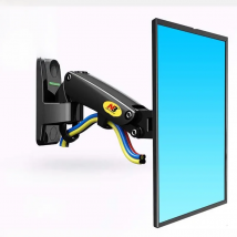NB F120 17-27" aluminum GS Gas Spring 360 rotate Full Motion TV Wall Mount Bracket lcd monitor wall mount stand  screen holder