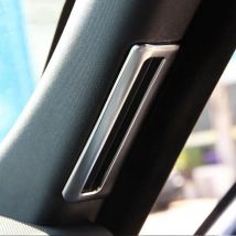 For Land Rover Range Rover Sport Vogue Discovery 5 ABS Chrome Car A Pillar Air Conditioning Vent Trim Stickers Car Accessories