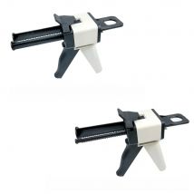 1Pc Dental Impression Mixing Dispensing Gun Dispenser Cartridge Delivery Caulking Gun 50ML