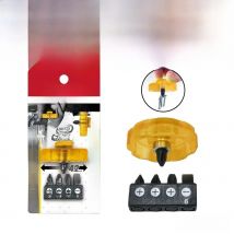 Genuine VESSEL No.TD-13W5/TD-13W/TD-13-P2/TD-13-S6 Super Stubby Screwdriver Handle With Replaceable Bits Hand Tools