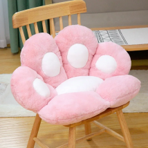 Kawaii Paw Pillow Animal Seat Cushion Stuffed Cat Paw Flower Pillow Plush Sofa Indoor Floor Home Chair Decor Children Gift