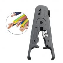 3 in 1 Wire Stripper Ethernet Cable Cutter Round Cable Cutting Tool Lan Cable Stripping Tool for Strip Wire Diameter 3.2mm-6mm