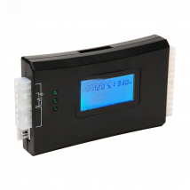 Digital LCD Display PC Computer 20/24 Pin LCD Power Supply Tester Check Quick Bank Supply Power Measuring Diagnostic Tester Tool