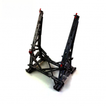 The MOC Stand for The Space Wars 75244 Vertical Falcon 75192 Display Stand the 75055 75190 6211 75256 Star Destroyer Toys